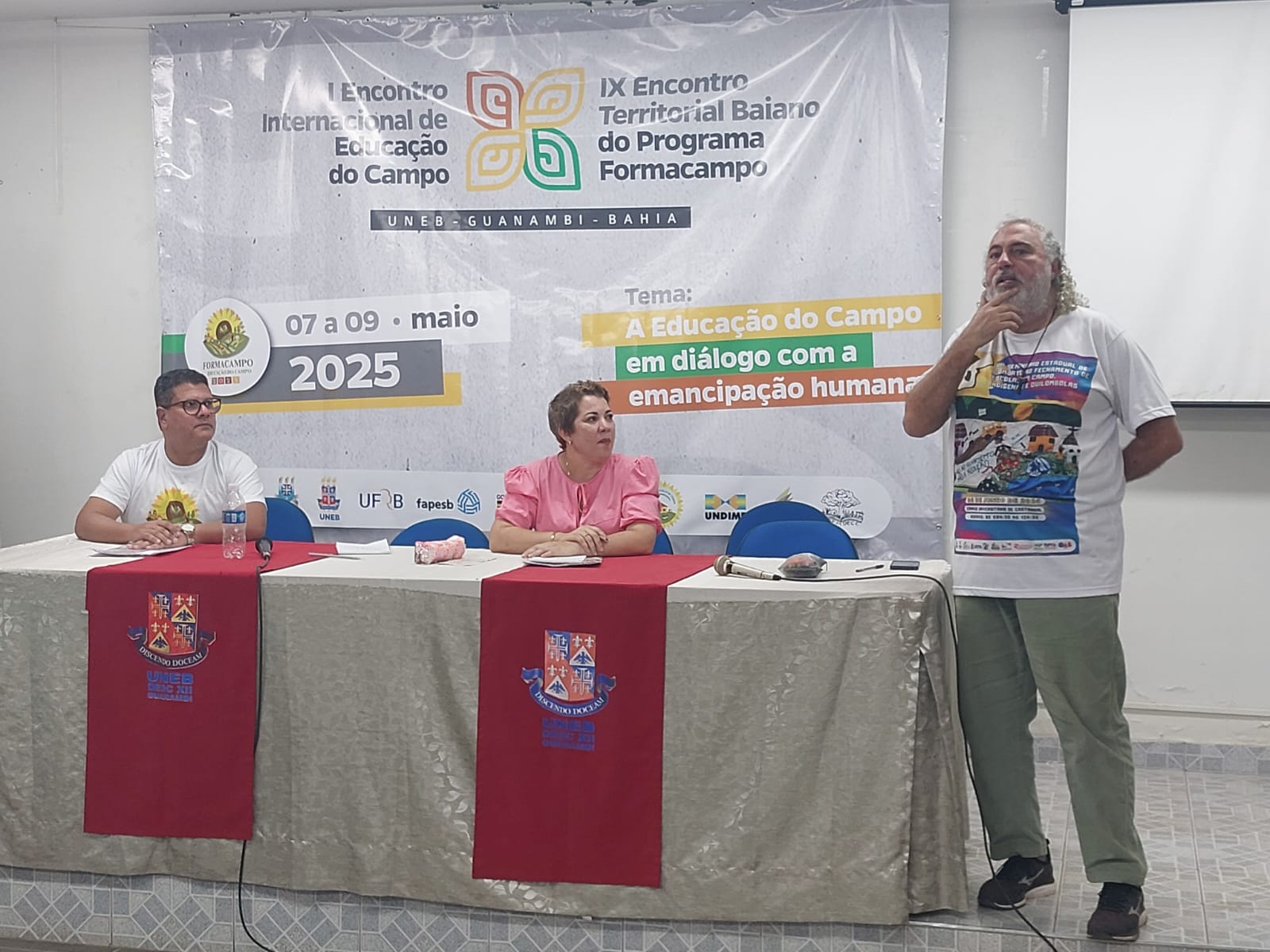 Abertura do evento